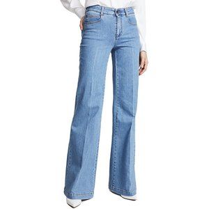 Stella McCartney Wide Leg Trouser Jeans Flare